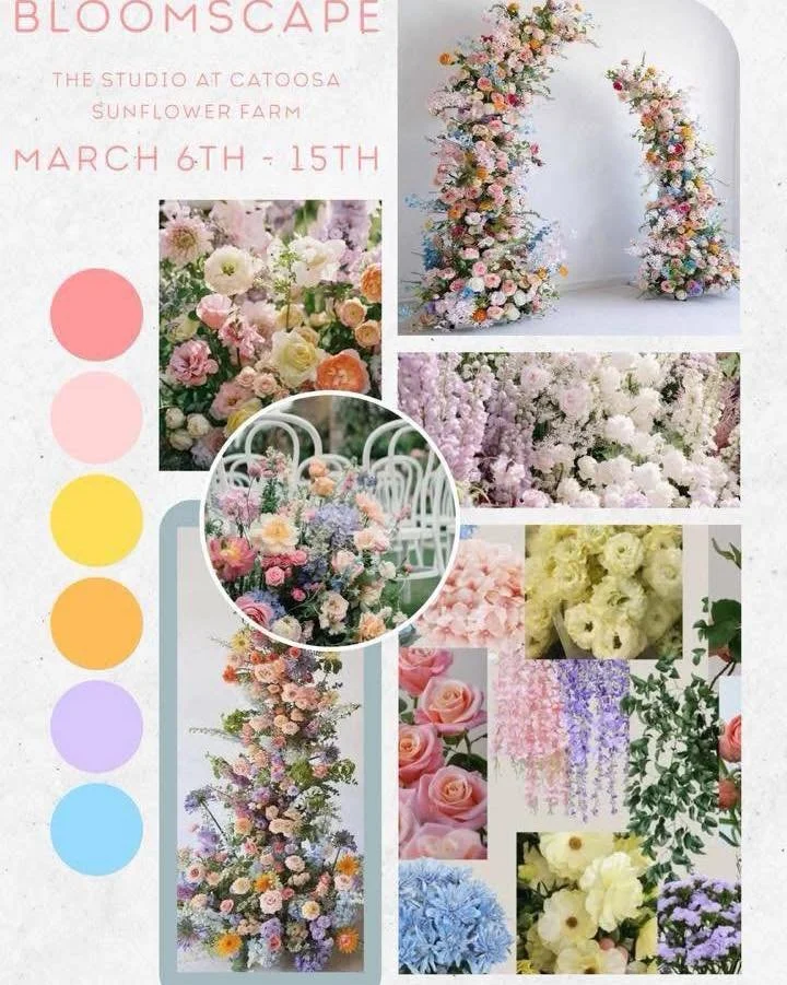 I&rsquo;m so excited about this setup coming March 15th at Catoosa Sunflower Farm!!! I added in some photos of a similar session I had done with a set a few years ago to show you the vibe! These are perfect for spring, Easter, mommy and me &amp; head