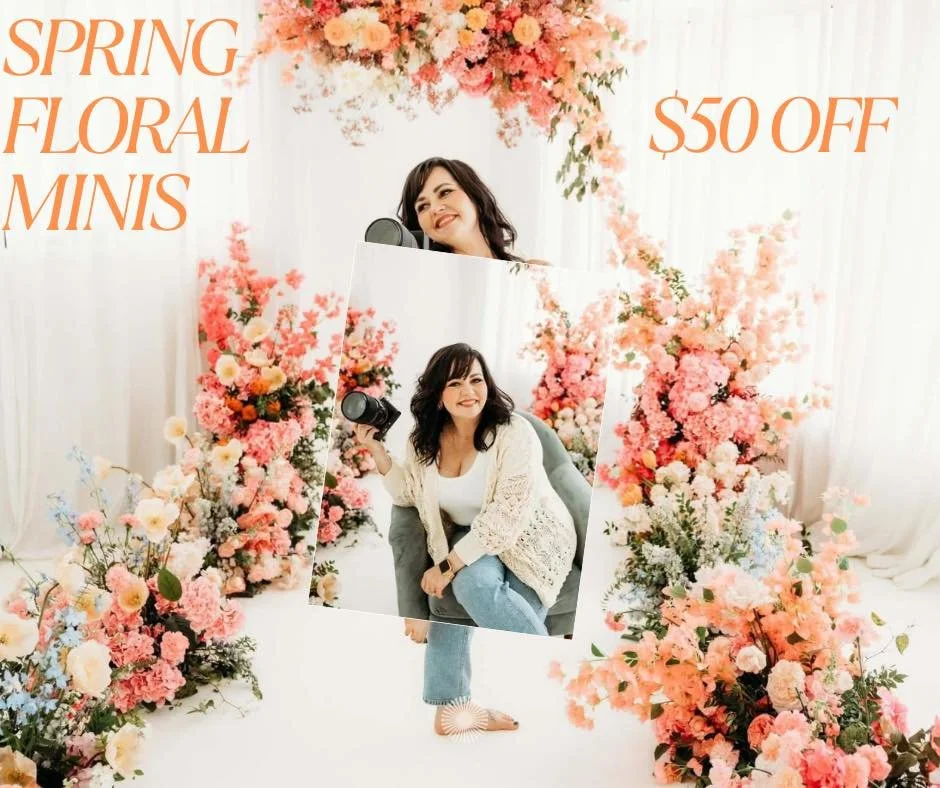 SPRING MINIS ARE HERE 🌸🤍

Spring minis will be at Catoosa Sunflower Farm on March 15th and I am so excited about this one. There will be a real live floral arch and it is going to be absolutely beautiful. Think soft spring colors, fresh blooms, and