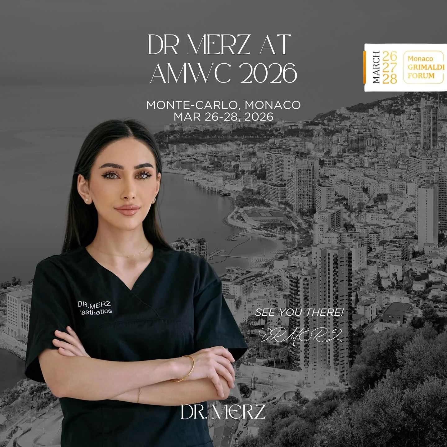 DR MERZ nimmt an der AMWC 2026 in Monaco teil – dem weltweit führenden Kongress für ästhetische Medizin.
Wo Innovation, Präzision und Ästhetik aufeinandertreffen.
Monaco 2026 — see you there. 🤍
💉💉💉
#lip #lip