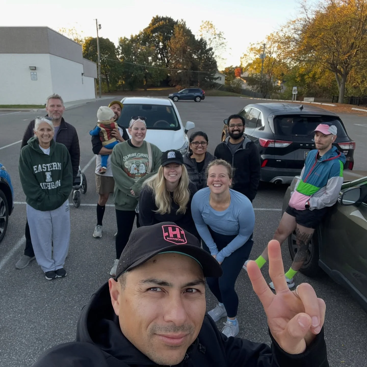 8am crew today! Lots of super walkers and super runners this morning. See ya next Saturday here!