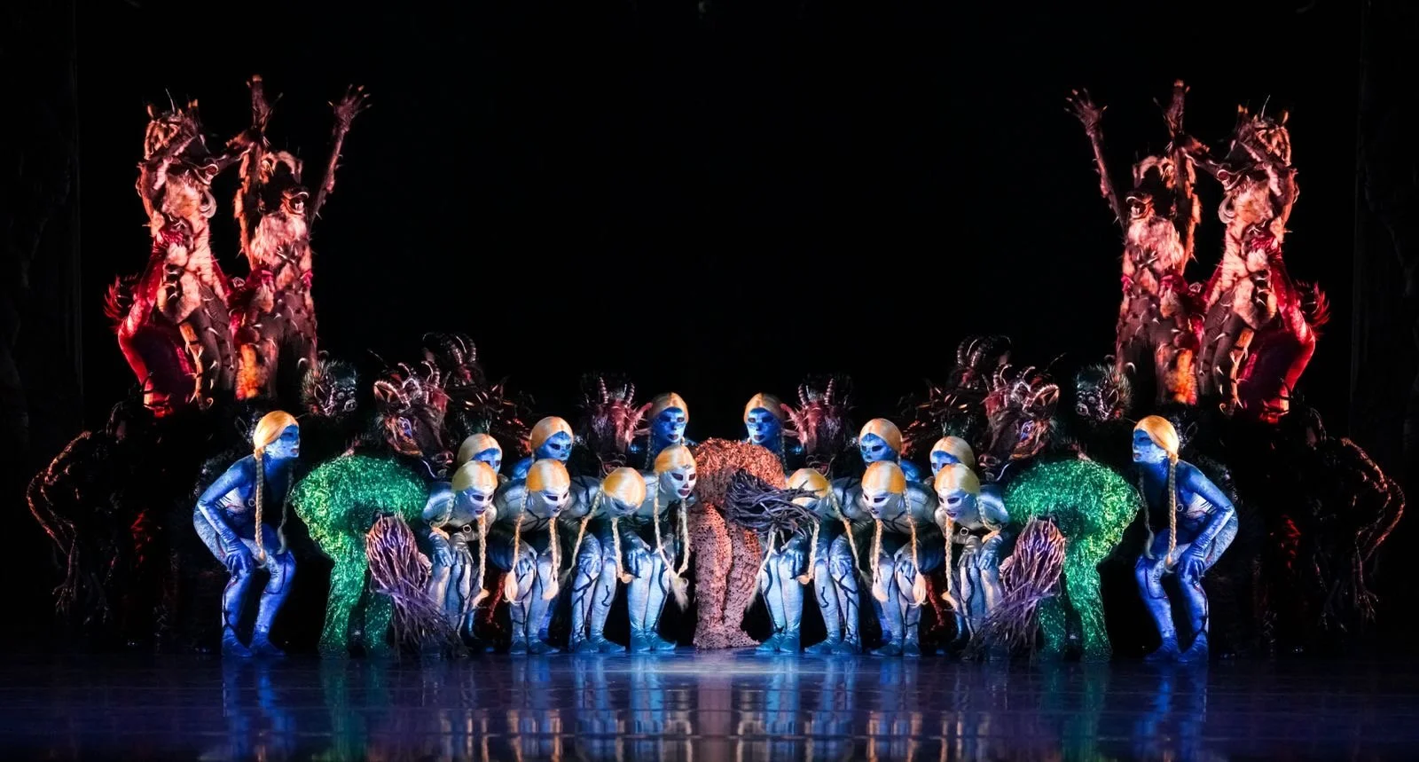 Firebird, Choreography: George Balanchine, Music: Igor Stravinsky, Reimagined by Lourdes Lopez, Costume & Set Design: Anya Klepikov, Photography: George Skouras