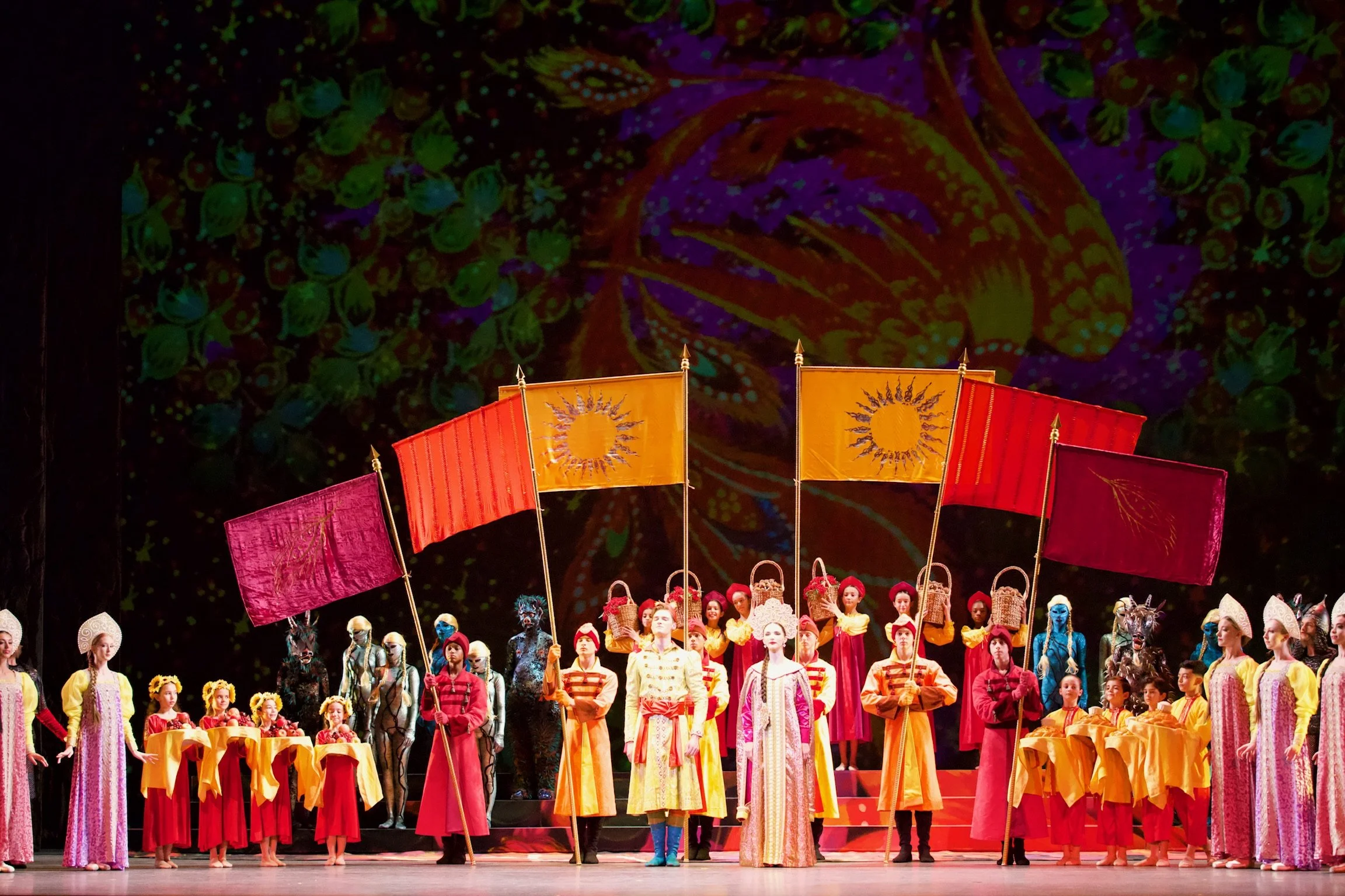Firebird, Choreography: George Balanchine, Music: Igor Stravinsky, Reimagined by Lourdes Lopez, Costume & Set Design: Anya Klepikov, Photography: George Skouras