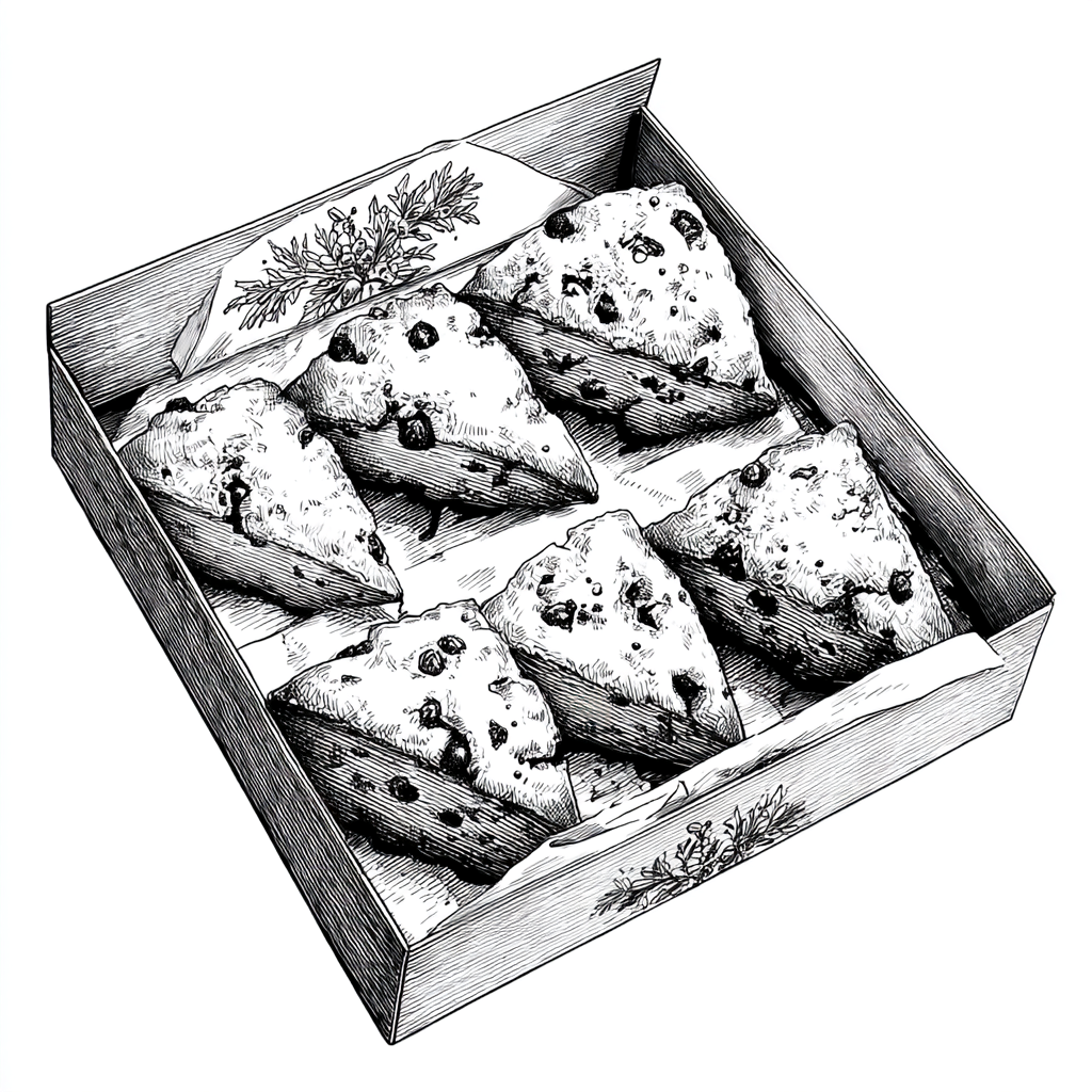 Seasonal Flight of Scones