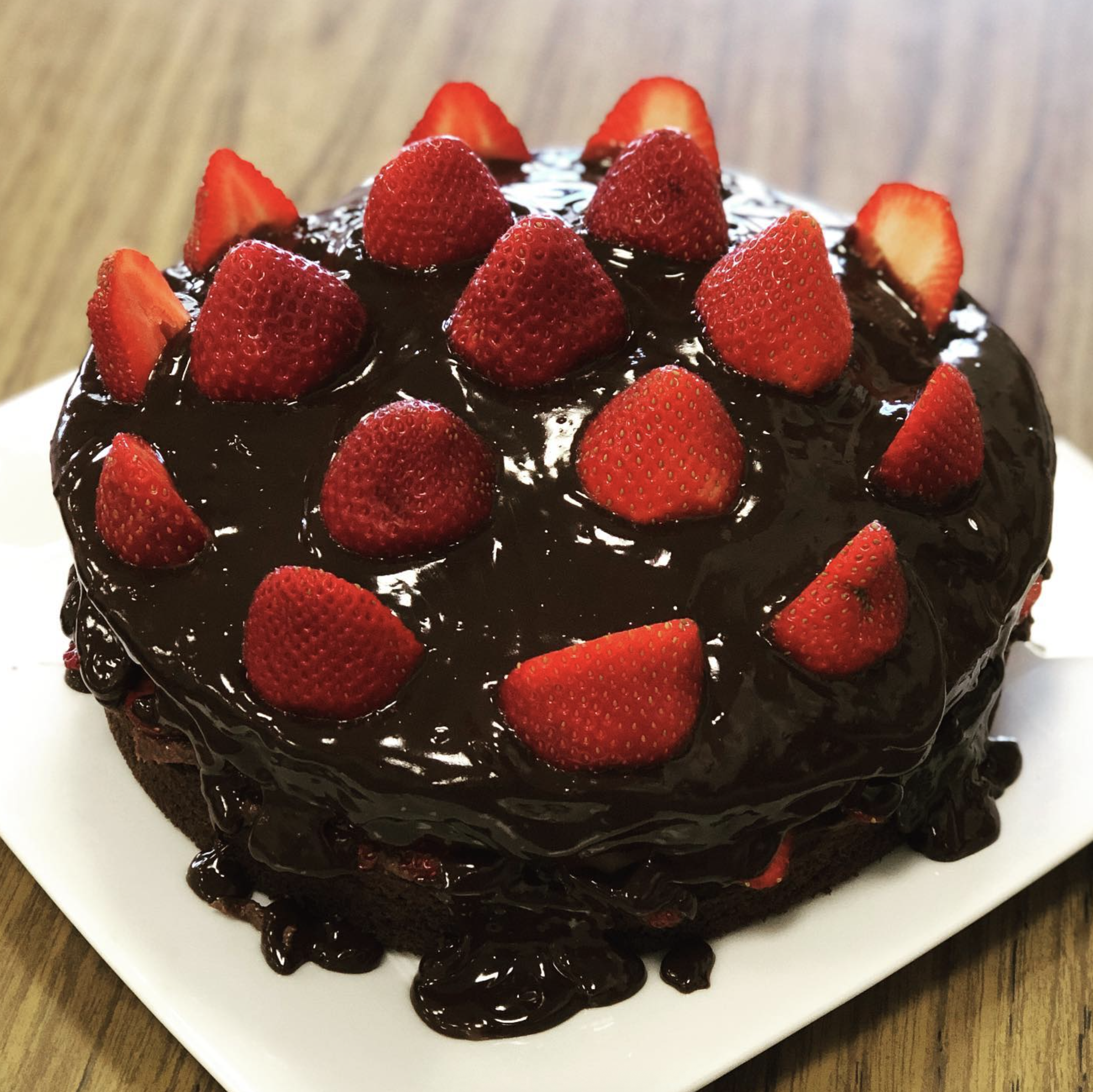 Forest hills bakery chocolate strawberry cake