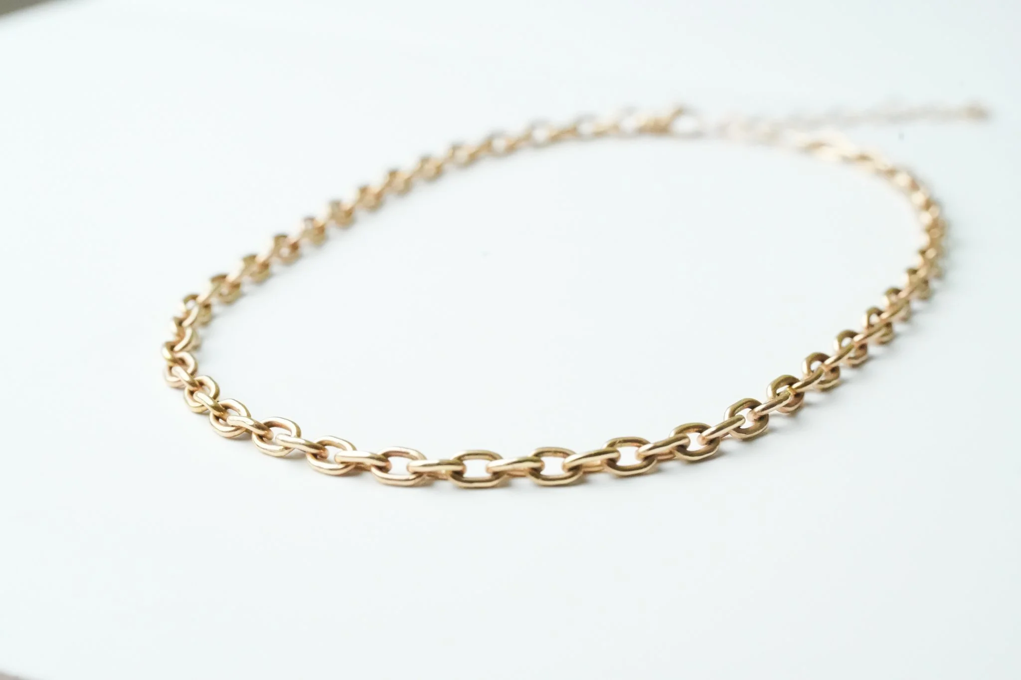 Solid Gold Hand-Forged Chain