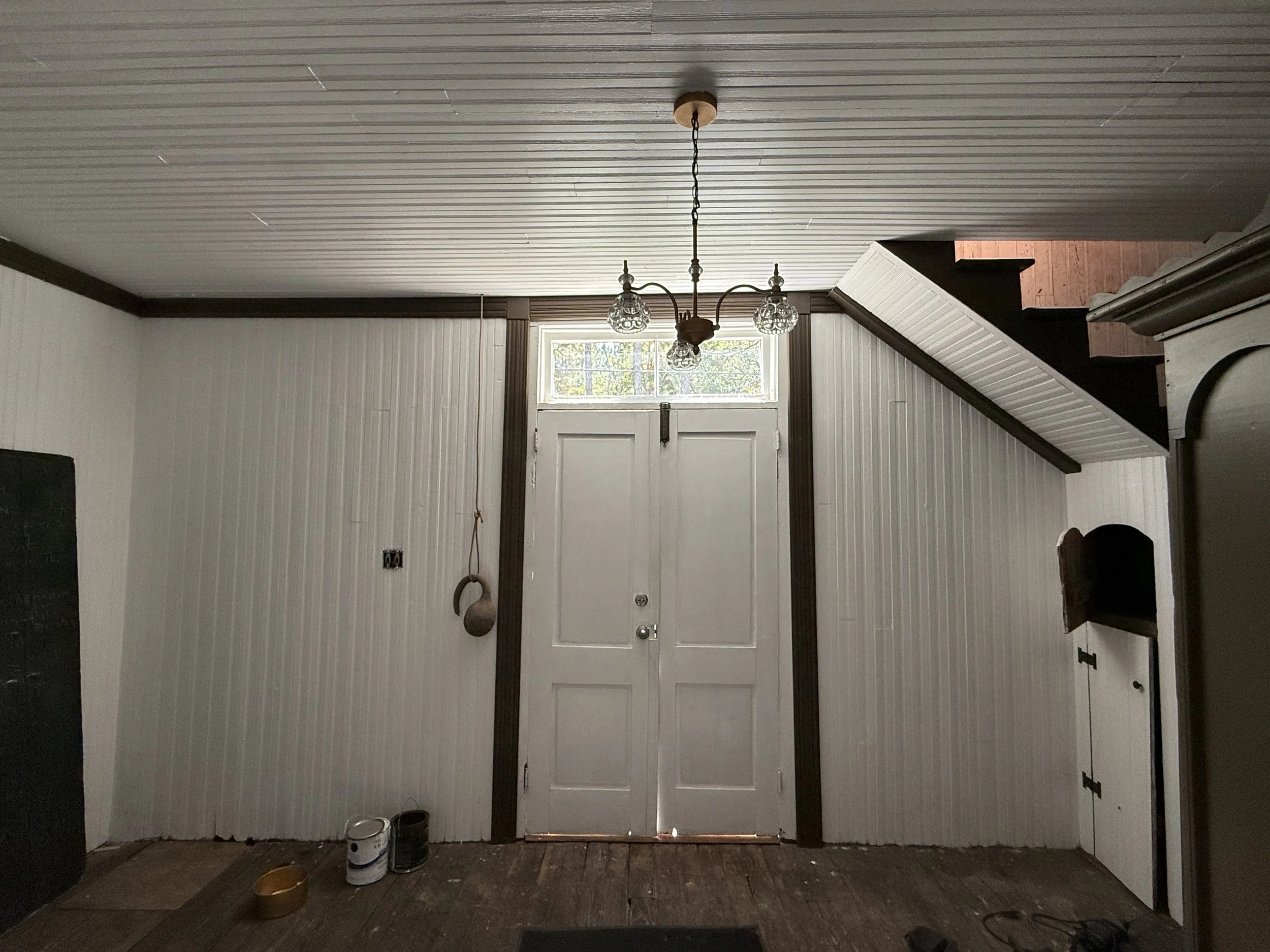 Narthex painted