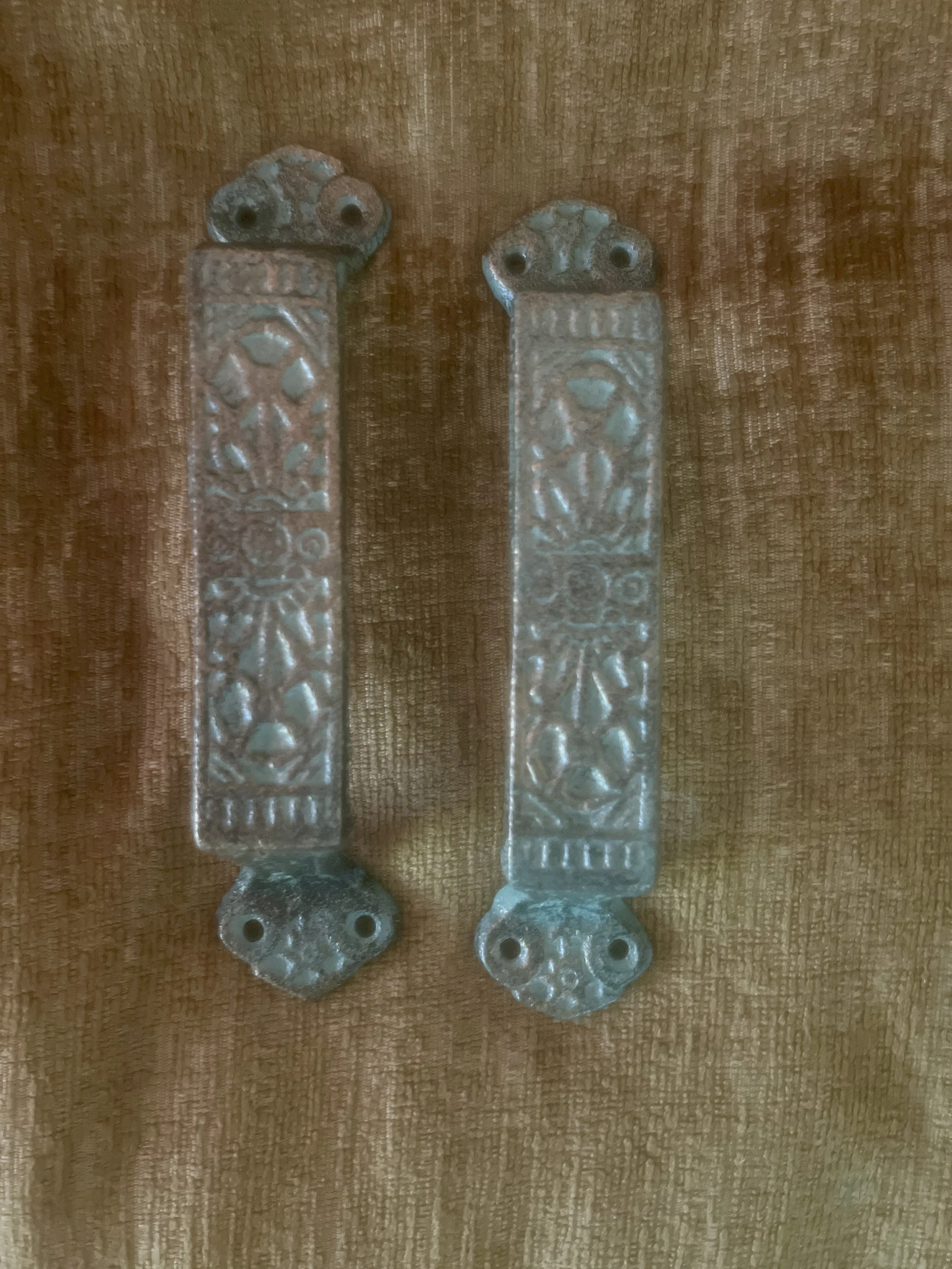 Eastlake door handles for sanctuary entry doors