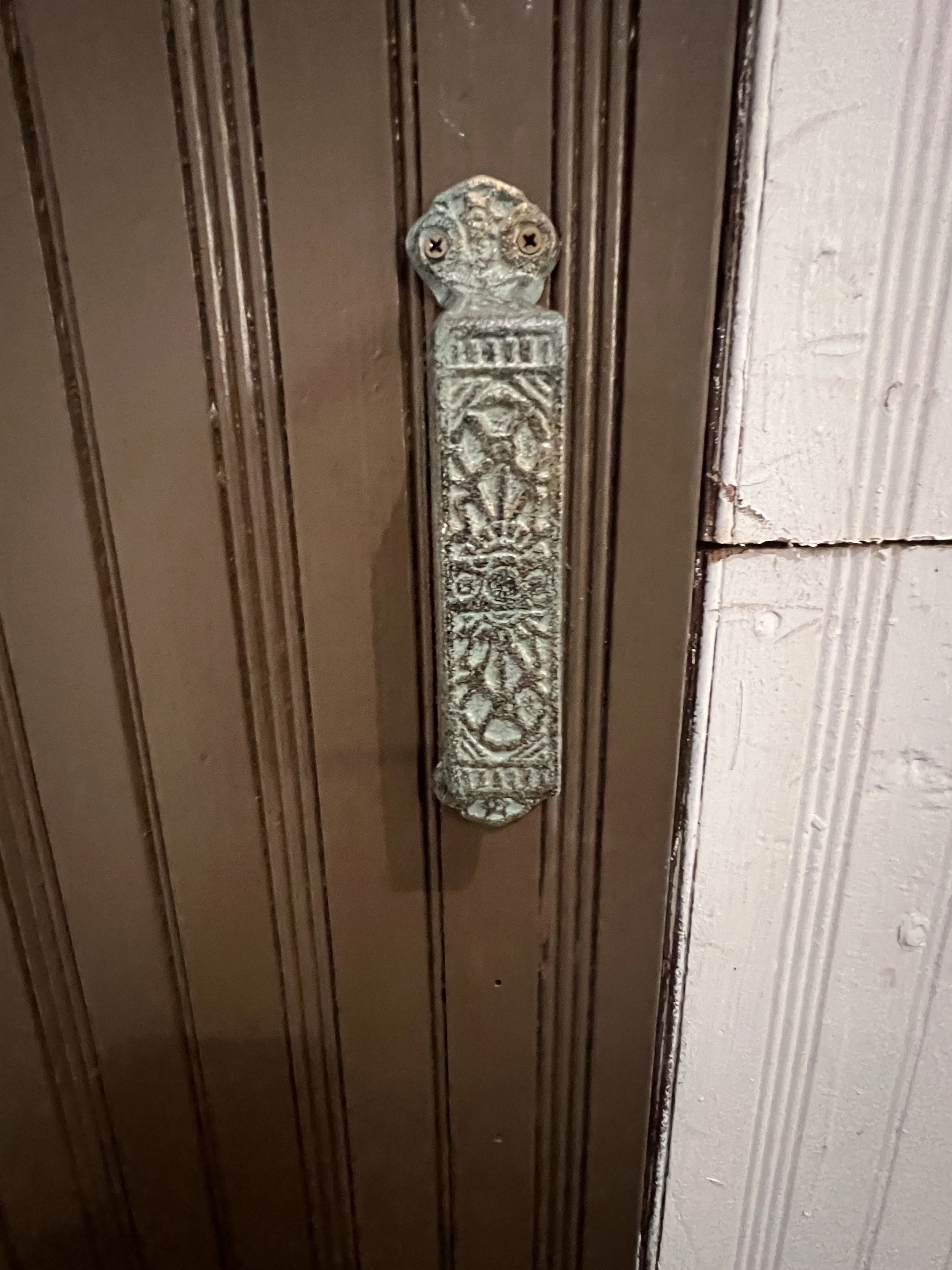 Door handles to sanctuary entry doors