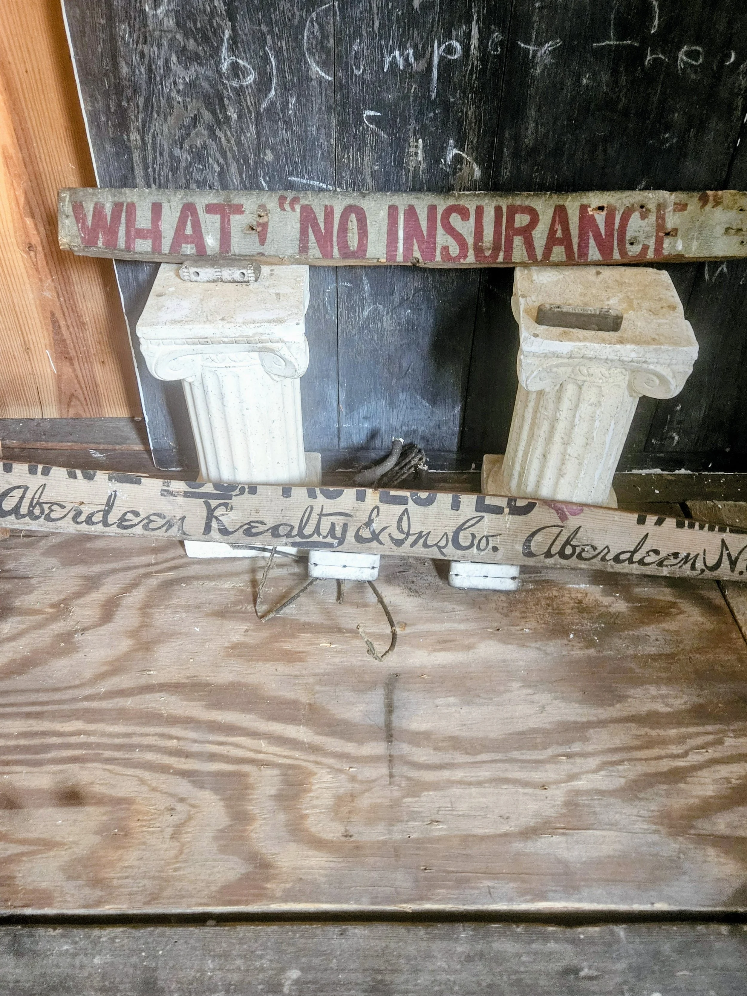 More signs from the attic