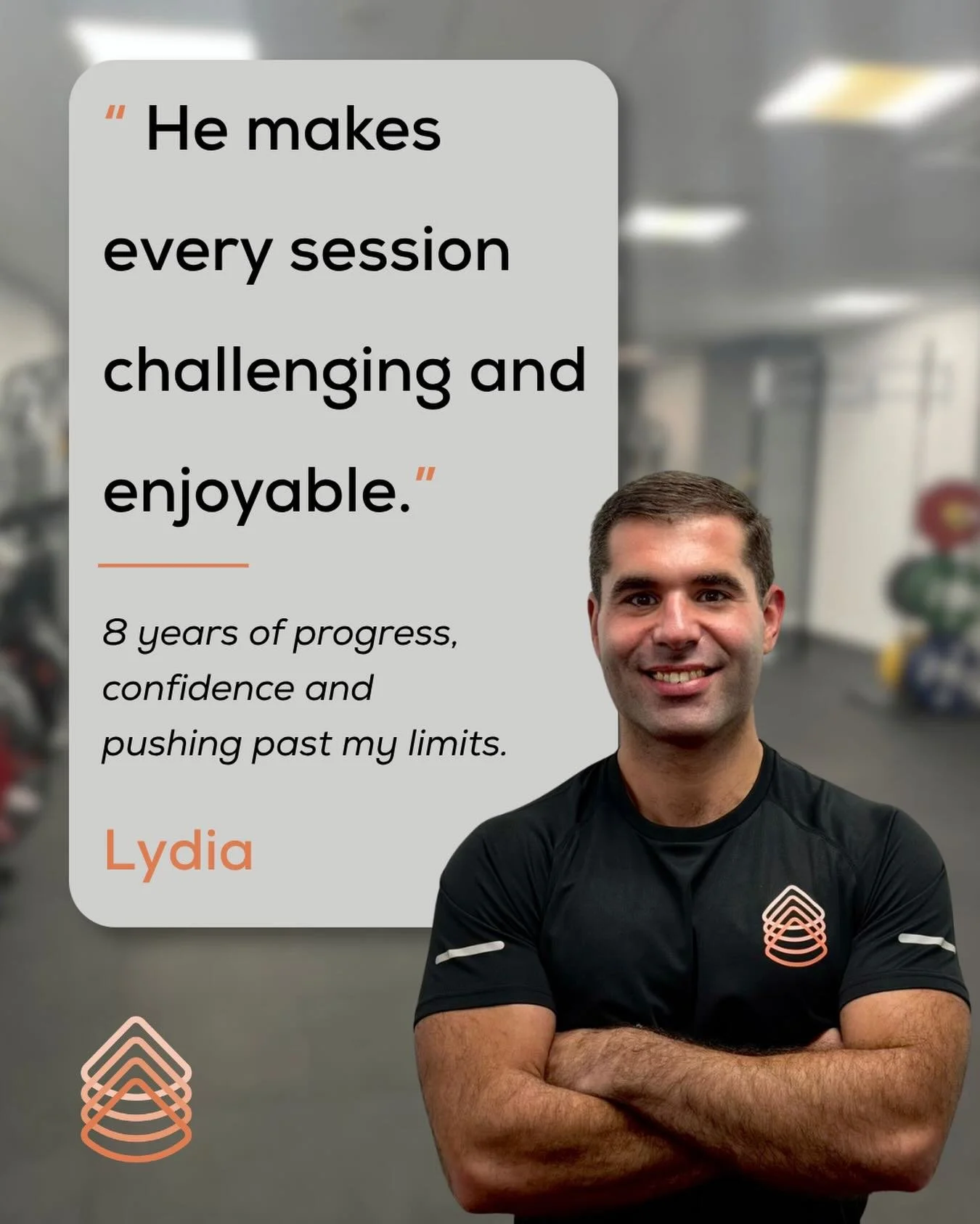 &ldquo;I&rsquo;ve been training with Dan for about 8 years now &mdash; the time has flown by.

One of the biggest benefits has been realising I can now do things I previously couldn&rsquo;t. I&rsquo;ll even run for the bus instead of waiting for the 