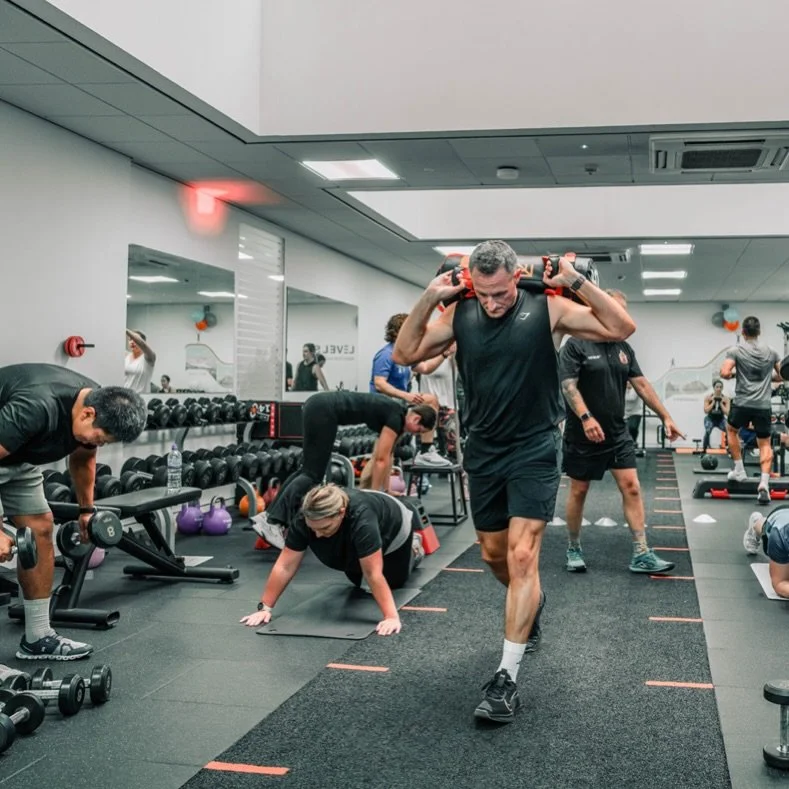 SUNDAY SERVICE 🤲 

Our weekend group session where we blend strength and conditioning to give you the ultimate weekend workout

If you missed your session Friday, why not sign up this weekend! Head to levels.je to book or drop us a message 

Scott i