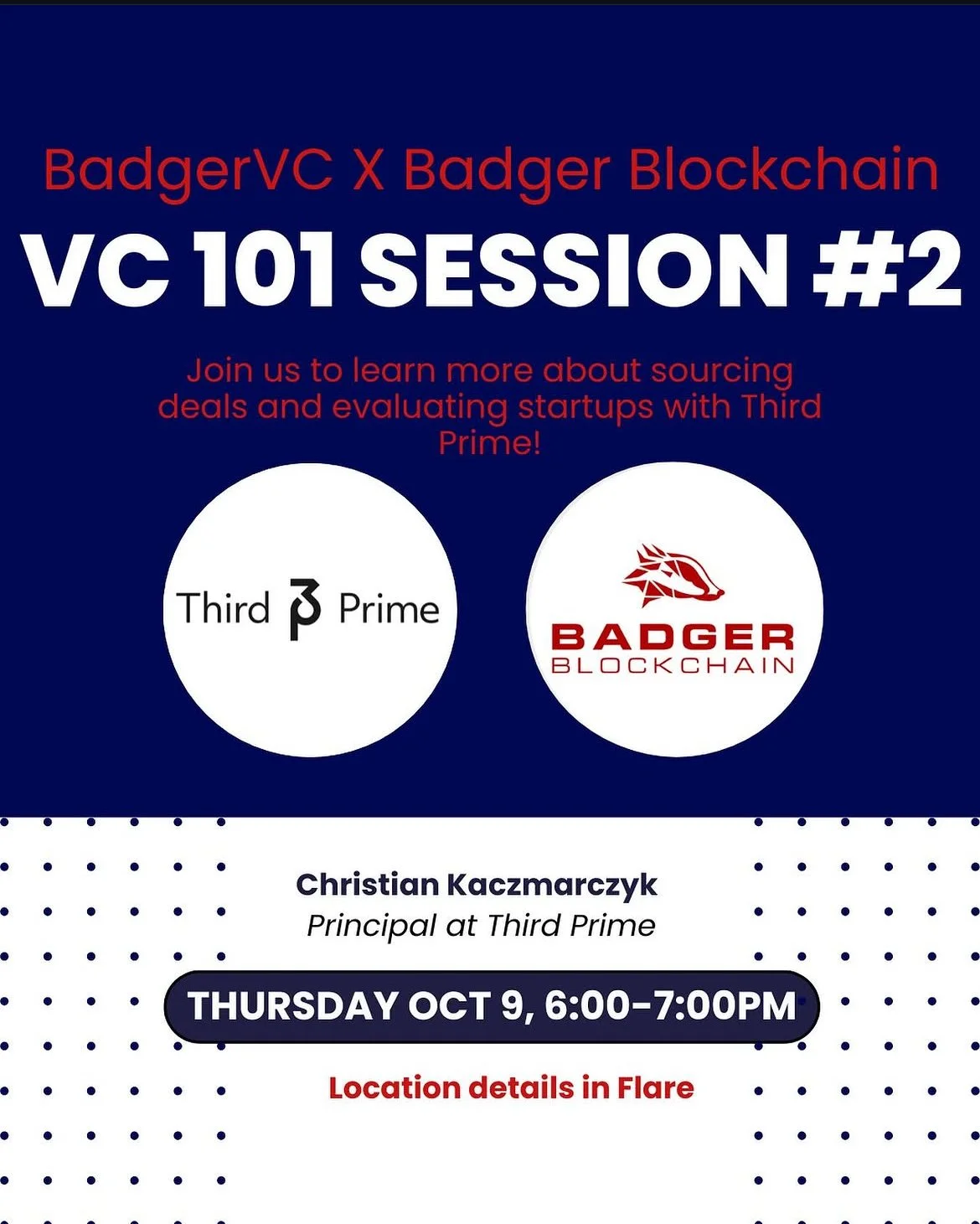 VC 101 Lecture 2: Deal Flow & Diligence