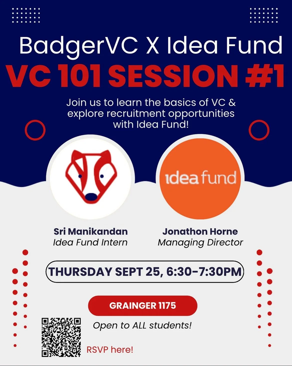 VC 101 Lecture 1: VC Basics &amp; Recruiting w/ Idea Fund of La Crosse