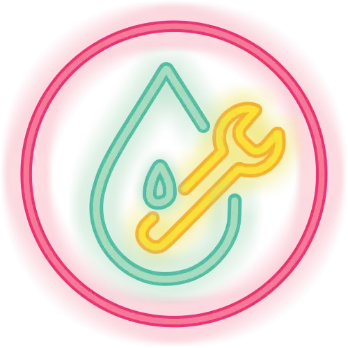 Logo for irrigation repair and design