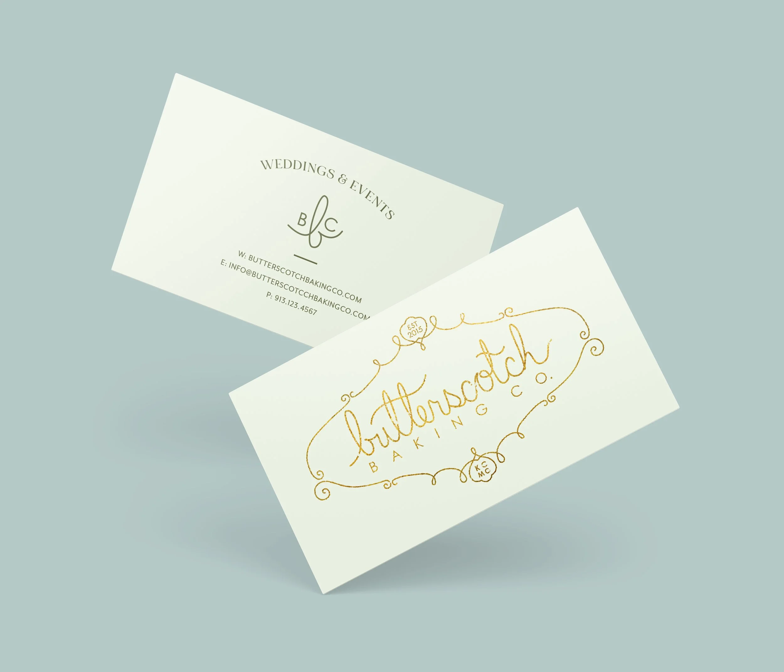 Butterscotch Baking Co. Branding