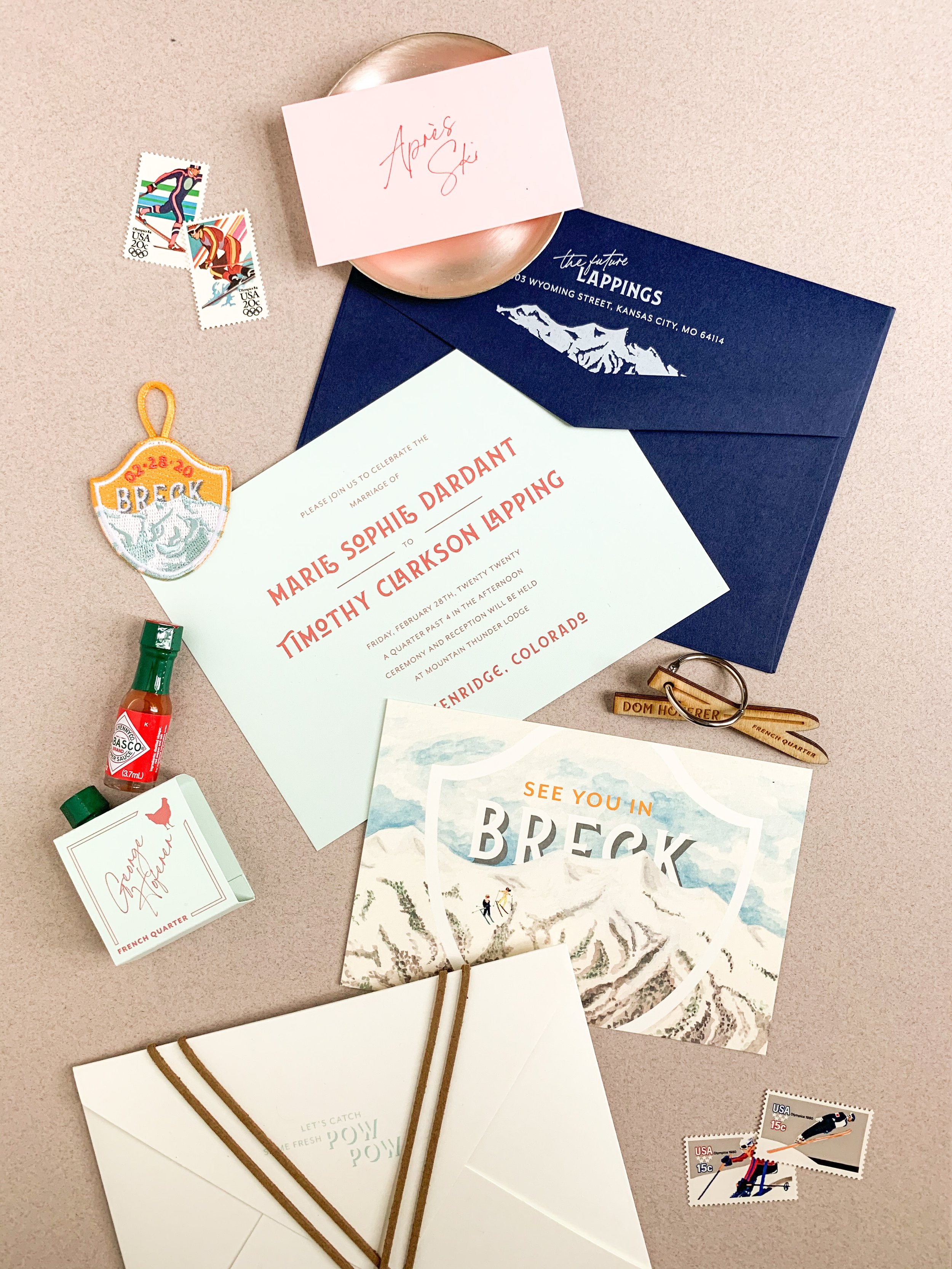Breckenridge Wedding Brand Design