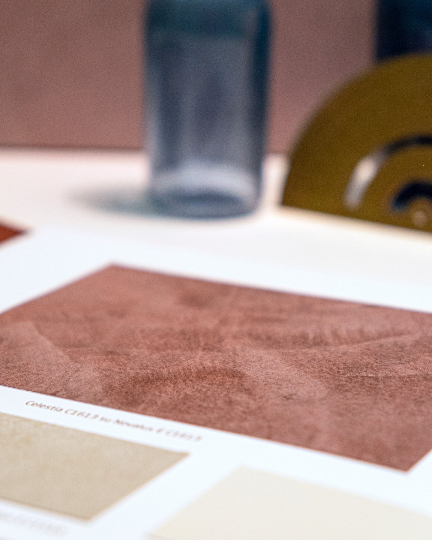 Celestia Wall Painting was created for spaces where calm matters. Its ultra-matte, soft-touch finish diffuses light gently and gives color a depth that feels settled rather than sharp.

The surface has a tactile quality that reads as warmth and subtl