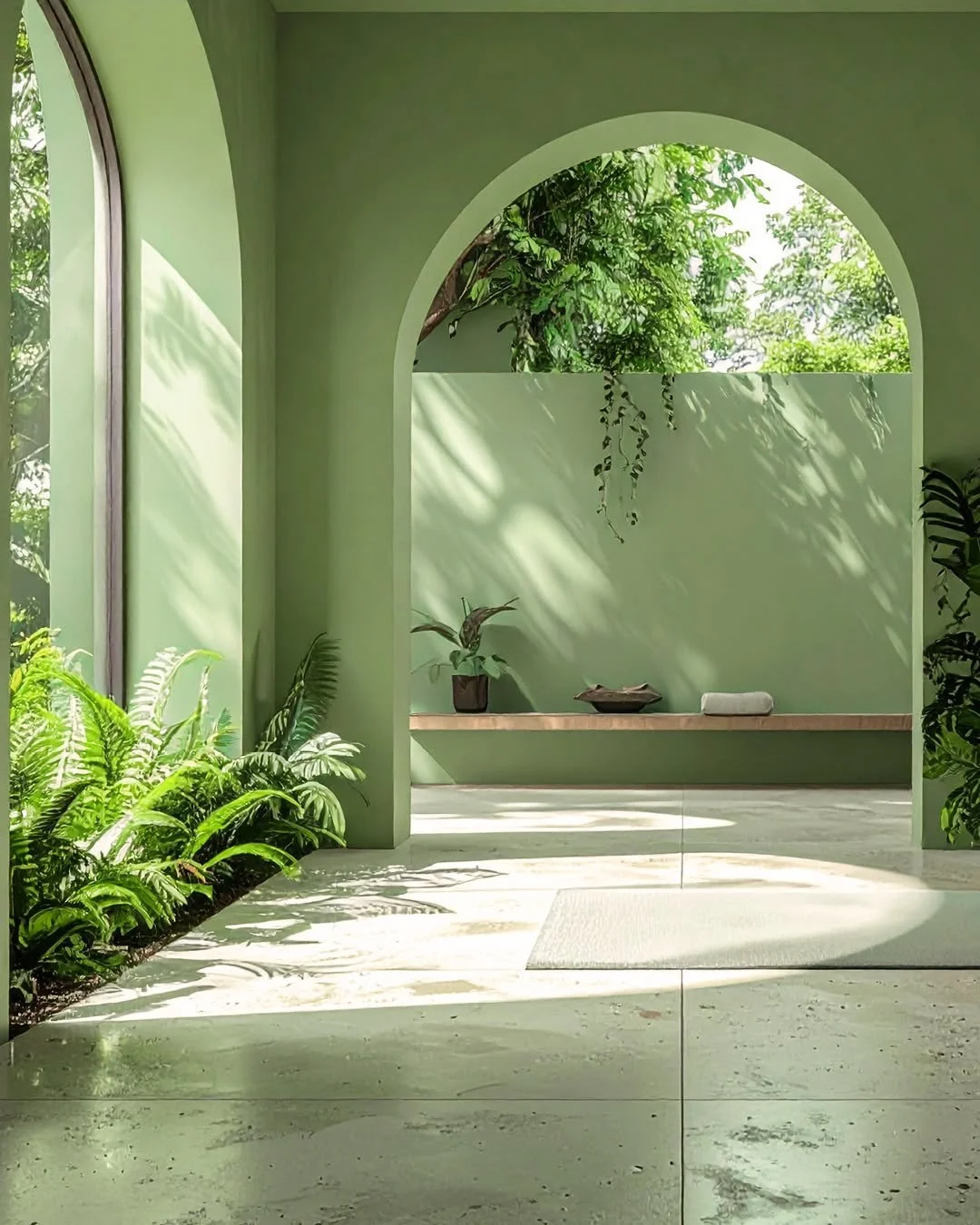 Biophilic design is about bringing nature home, not just in how a space looks but also in how it feels.

It is the textures under your fingertips, the soft matte light across a wall, the sense that your space is alive and supporting your well-being.
