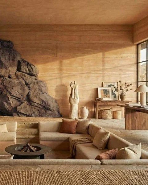 There&rsquo;s a clear return to surfaces that feel natural, tactile, and intentional.

Stone-inspired finishes like CalceCruda focus on depth and variation rather than decoration. Light moves across the surface, revealing subtle shifts in tone and te