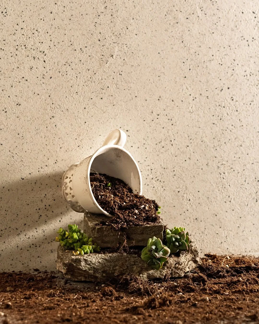 From a distance, it reads clean. As you move closer, the texture starts to build.

Terrarock from @novacoloritalia brings together a fine-grain granite effect with subtle contrast from embedded marble flakes, creating a surface that holds interest wi