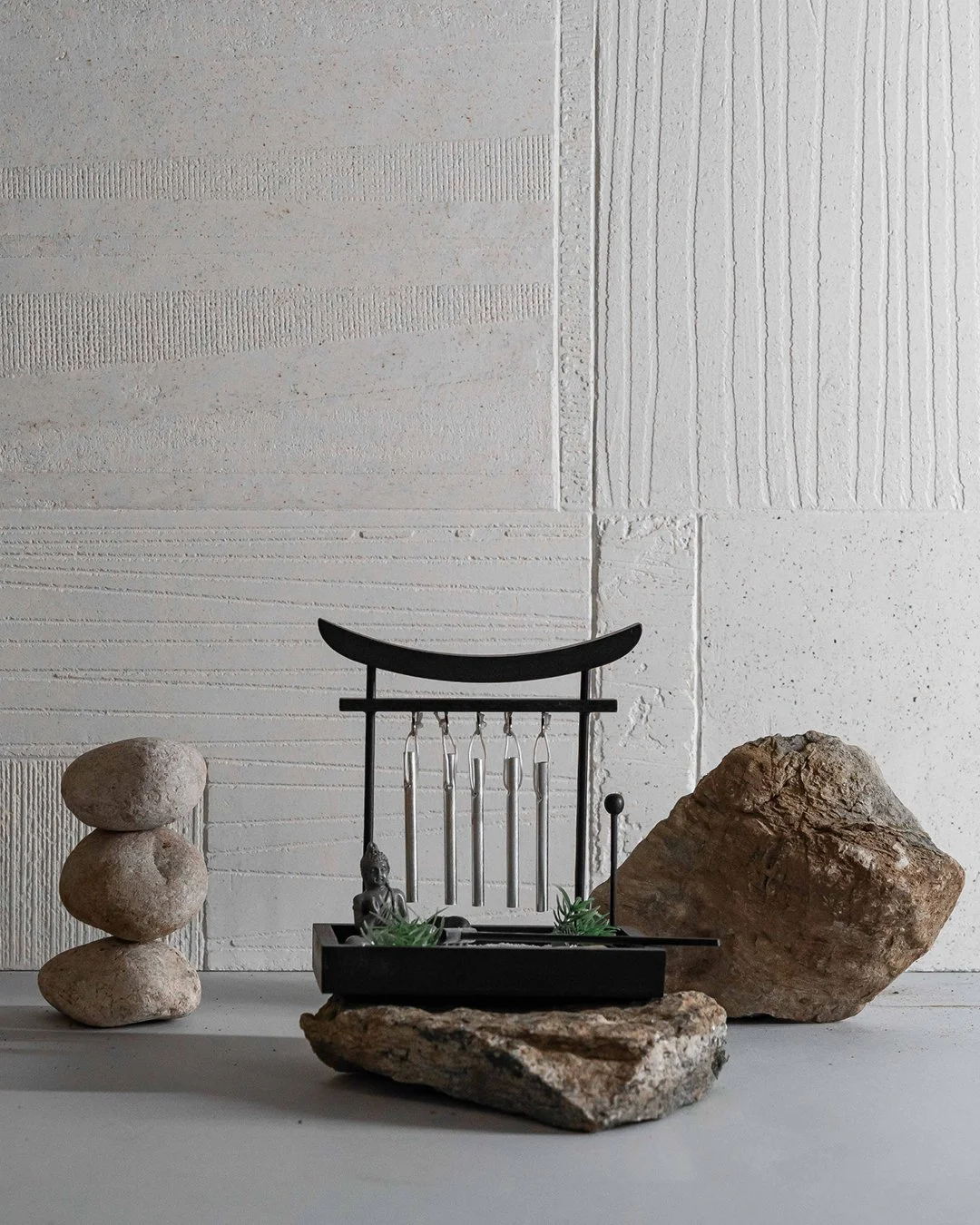 There is something calming about materials that don't try too hard.

Thanks to its unique formulation, Teodorico achieves a compact, semi-gloss finish reminiscent of marble stone. The surface feels grounded and architectural while still retaining the