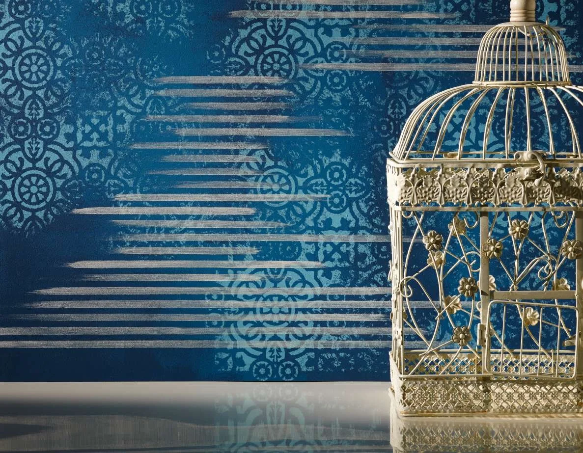 NovacolorNearMe-AdditionalEffects-MATMotion-Isabella Tile Stencil with MATmotion and Dune Opaco Silver.jpg