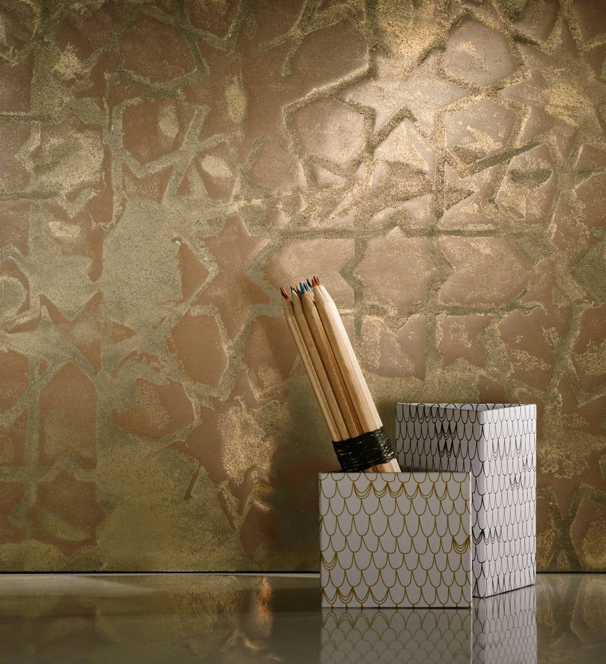 NovacolorNearMe-AdditionalEffects-StencilsAndPatterns-Rabat Allover Stencil with Marmorino KS and Metallo Fuso.jpg