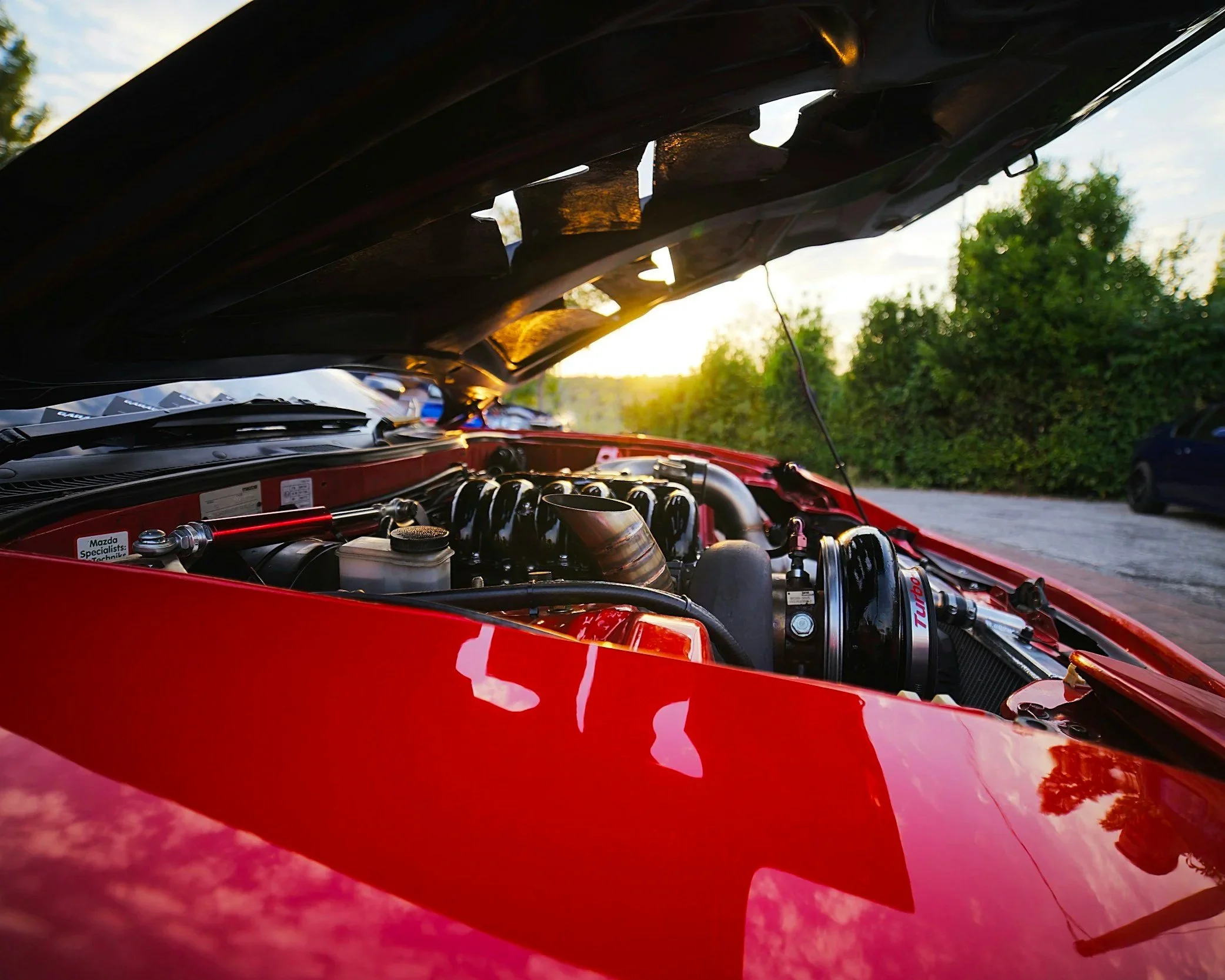 image shows an LS3 Turbo engine