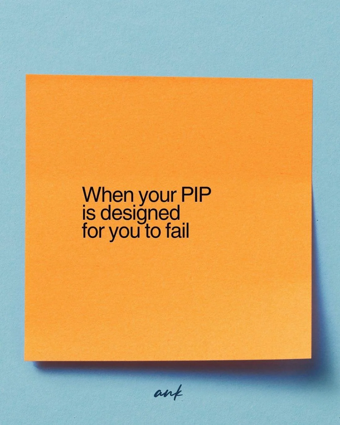 This week&rsquo;s strategy: When your PIP is designed for you to fail, your job isn&rsquo;t proving yourself. It&rsquo;s protecting your capability narrative for what comes next.

You can&rsquo;t save a situation that&rsquo;s already decided. But you