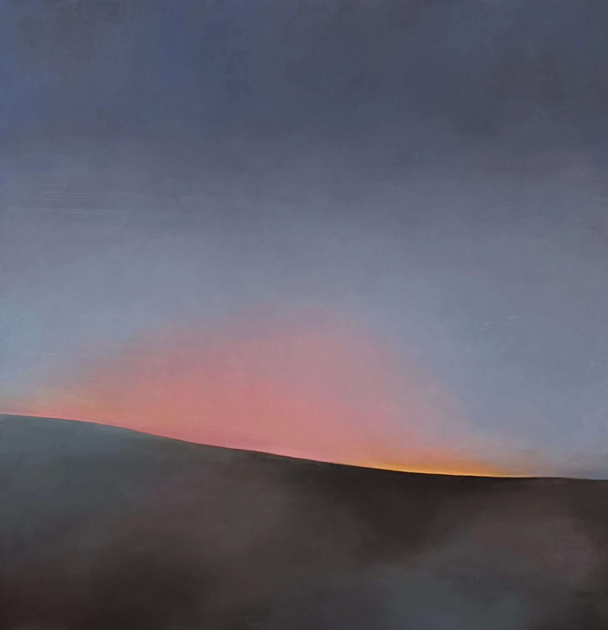 Ancient Sky, 2026, Oil on panel - 60cm x 60cm