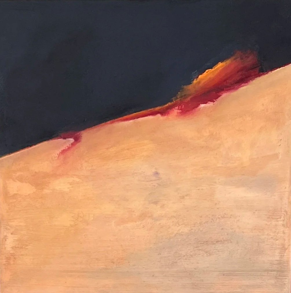 Way Out, 2025, Oil on panel - 40cm x 40cm