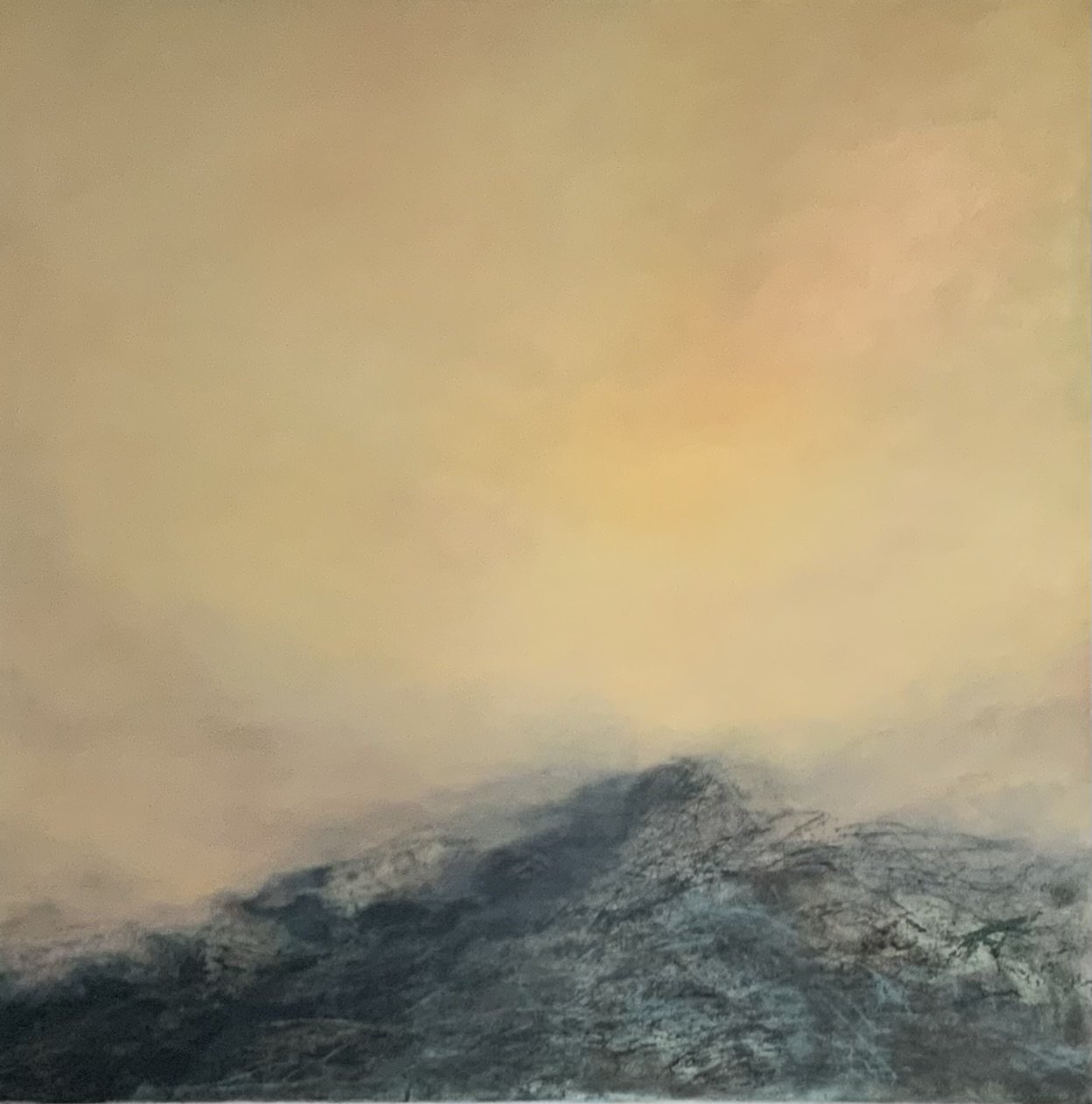 Beyond the Chaos, 2024, Oil on canvas - 1m x 1m