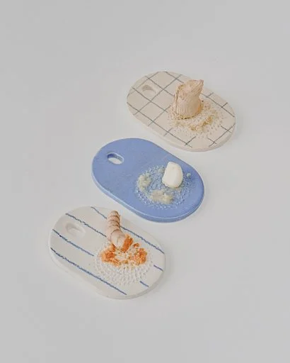 DIY Home: Ceramic Garlic Grater Plate