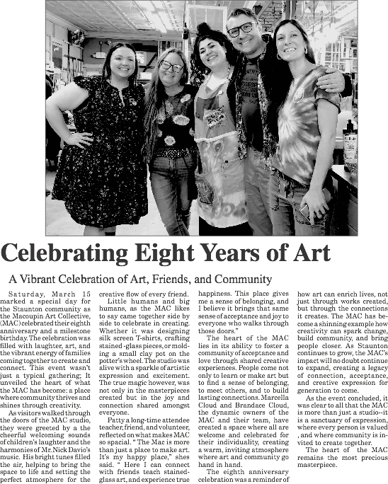 Celebrating Eight Years of Art