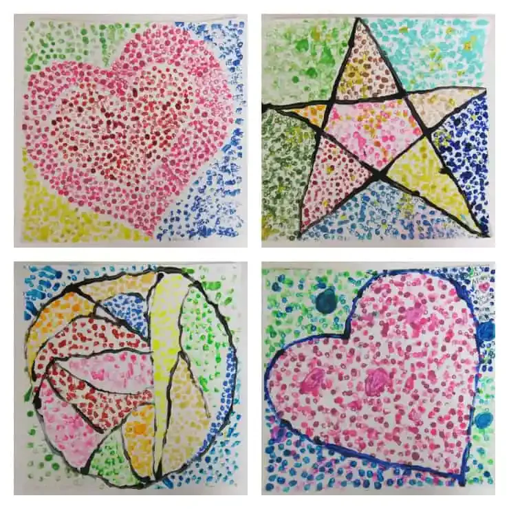 Kids: Four-Day Pointillism Party