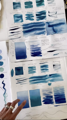 Relaxing Watercolor Practice: Washes