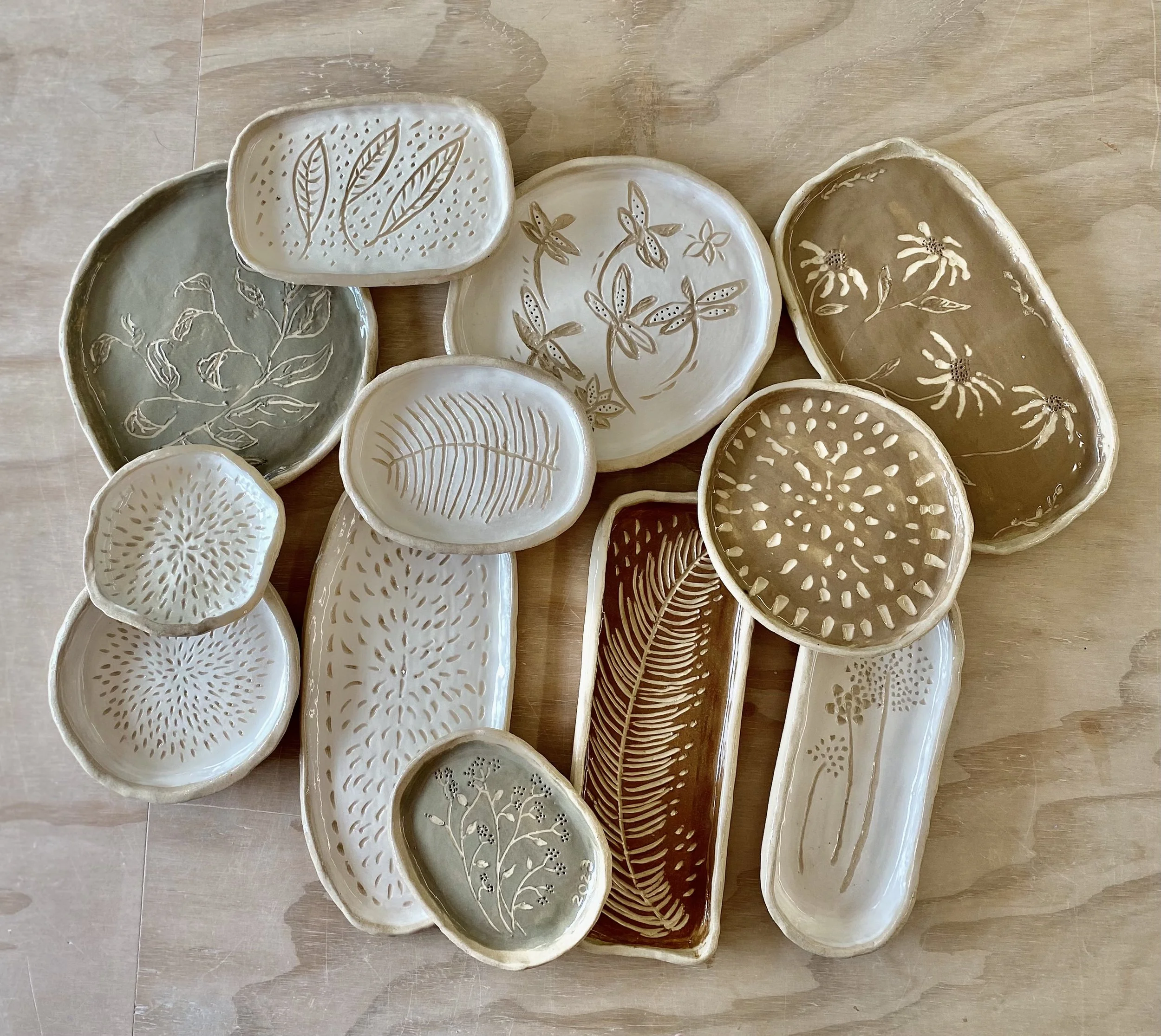 4 week Surface Design in Clay
