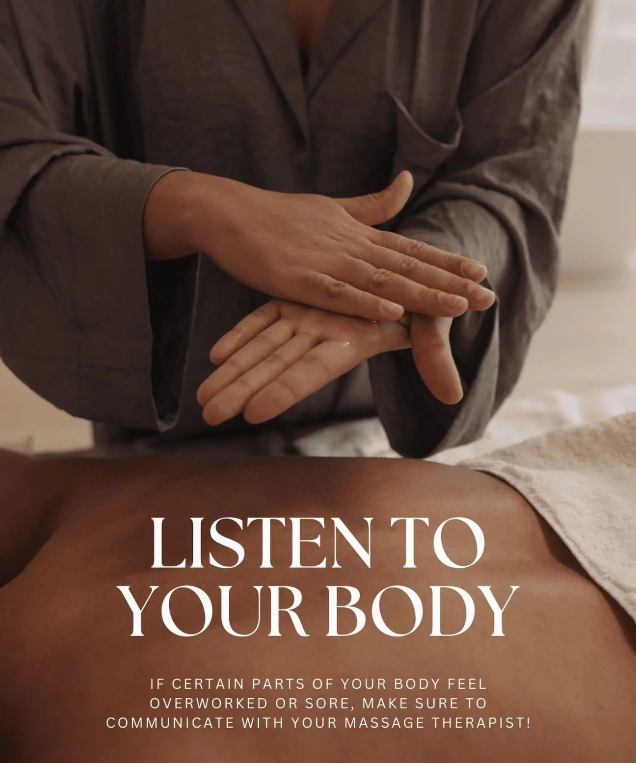 Communication is key 🔑
Let us know what you need worked on from the start so we can give you the best experience possible.
Fill out our massage client intake form, and we&rsquo;ll connect with you one-on-one to ensure your session is tailored to you