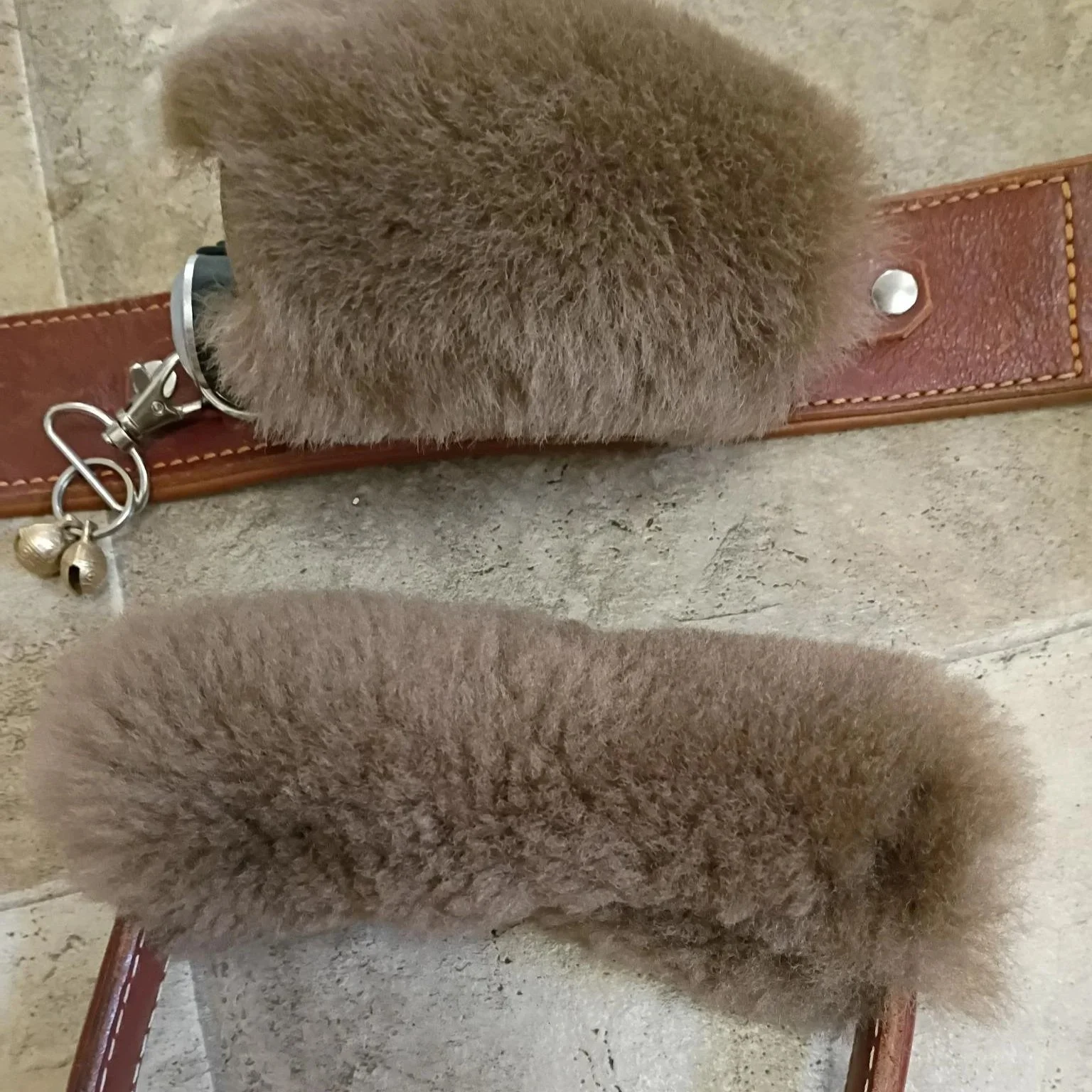 Handle Cover, Genuine Sheepskin