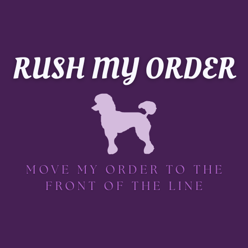 RUSH MY ORDER, move my order to the front of the line