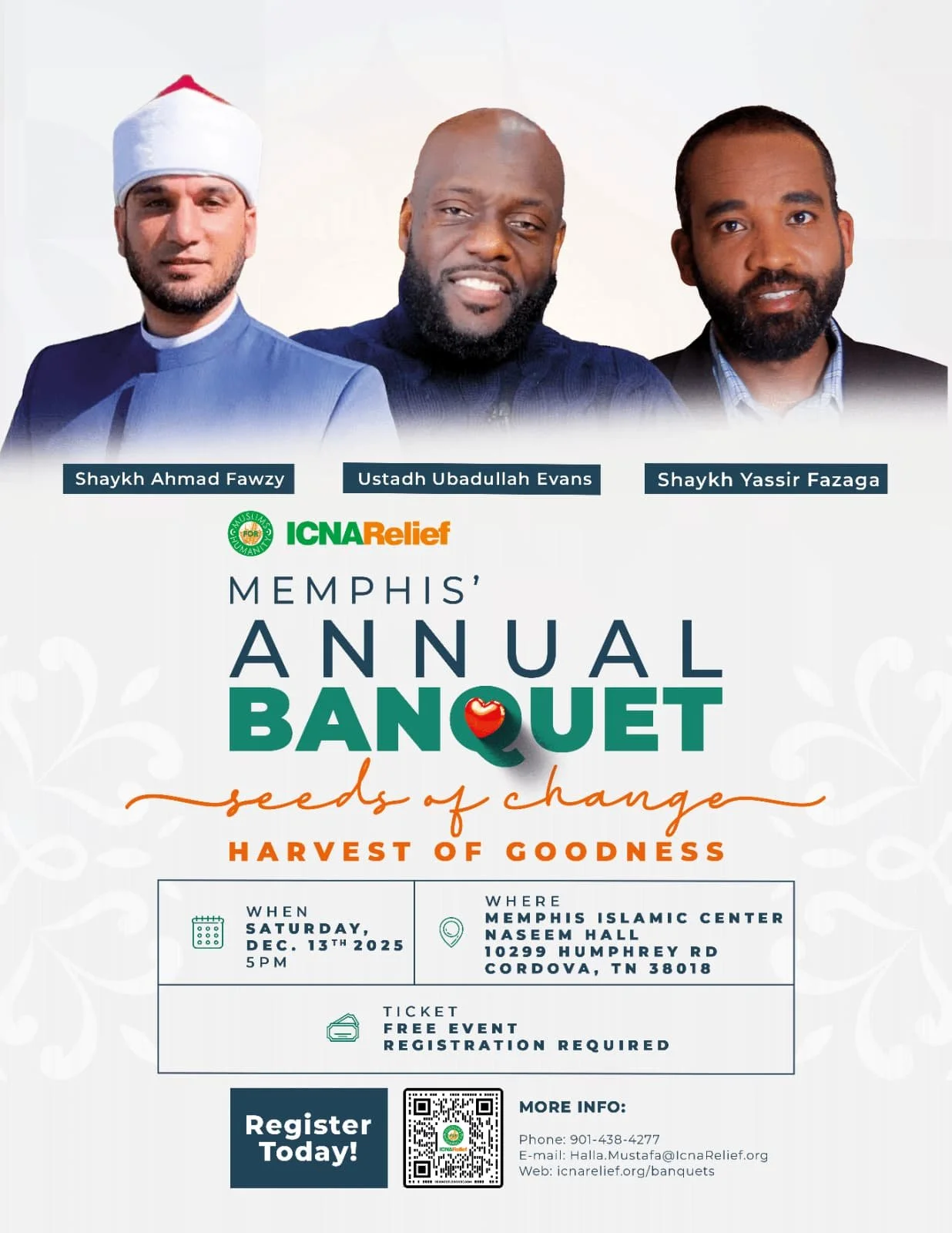 ICNA Relief Banquet Dinner