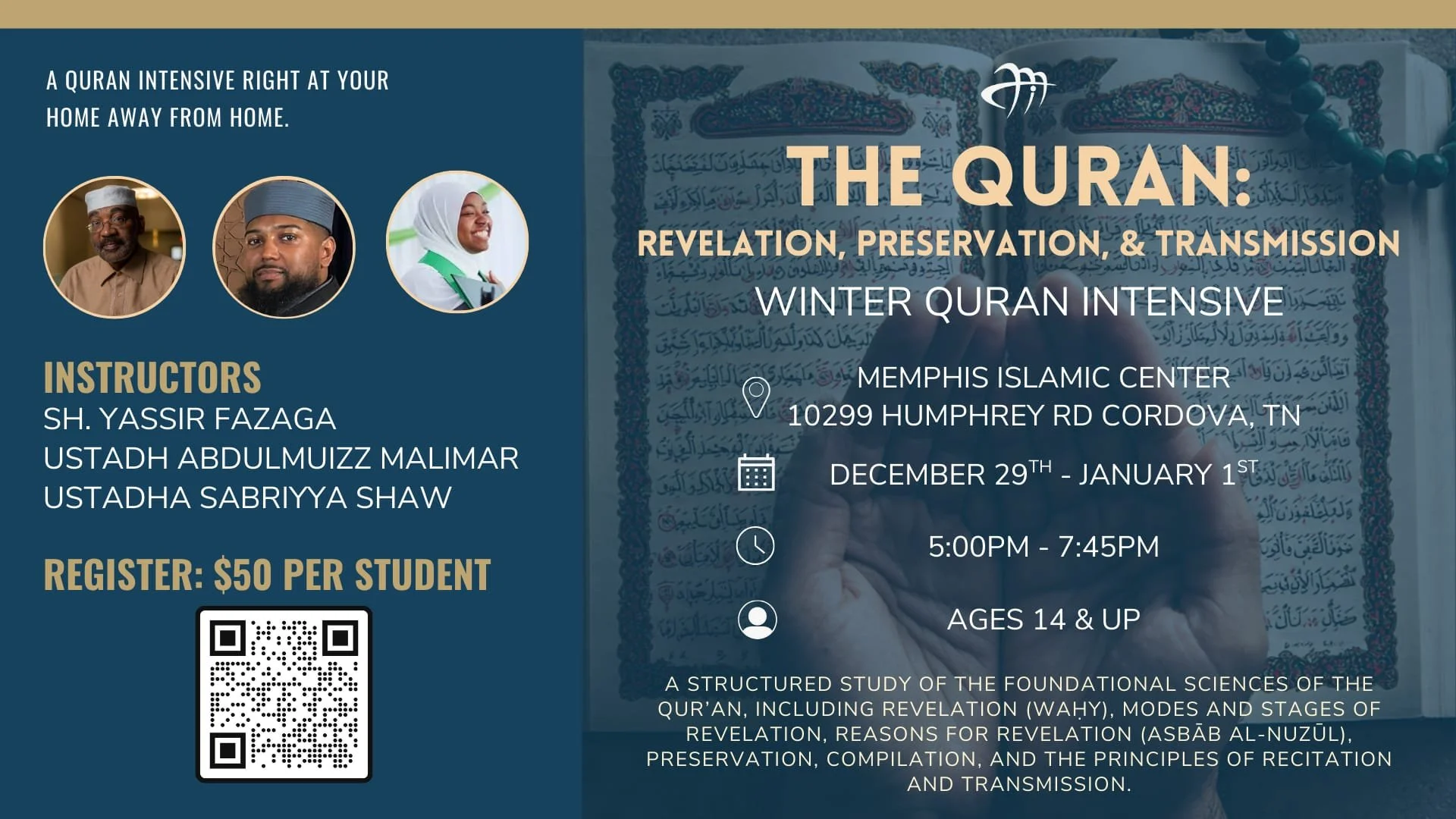 The Quran: Winter Intensive