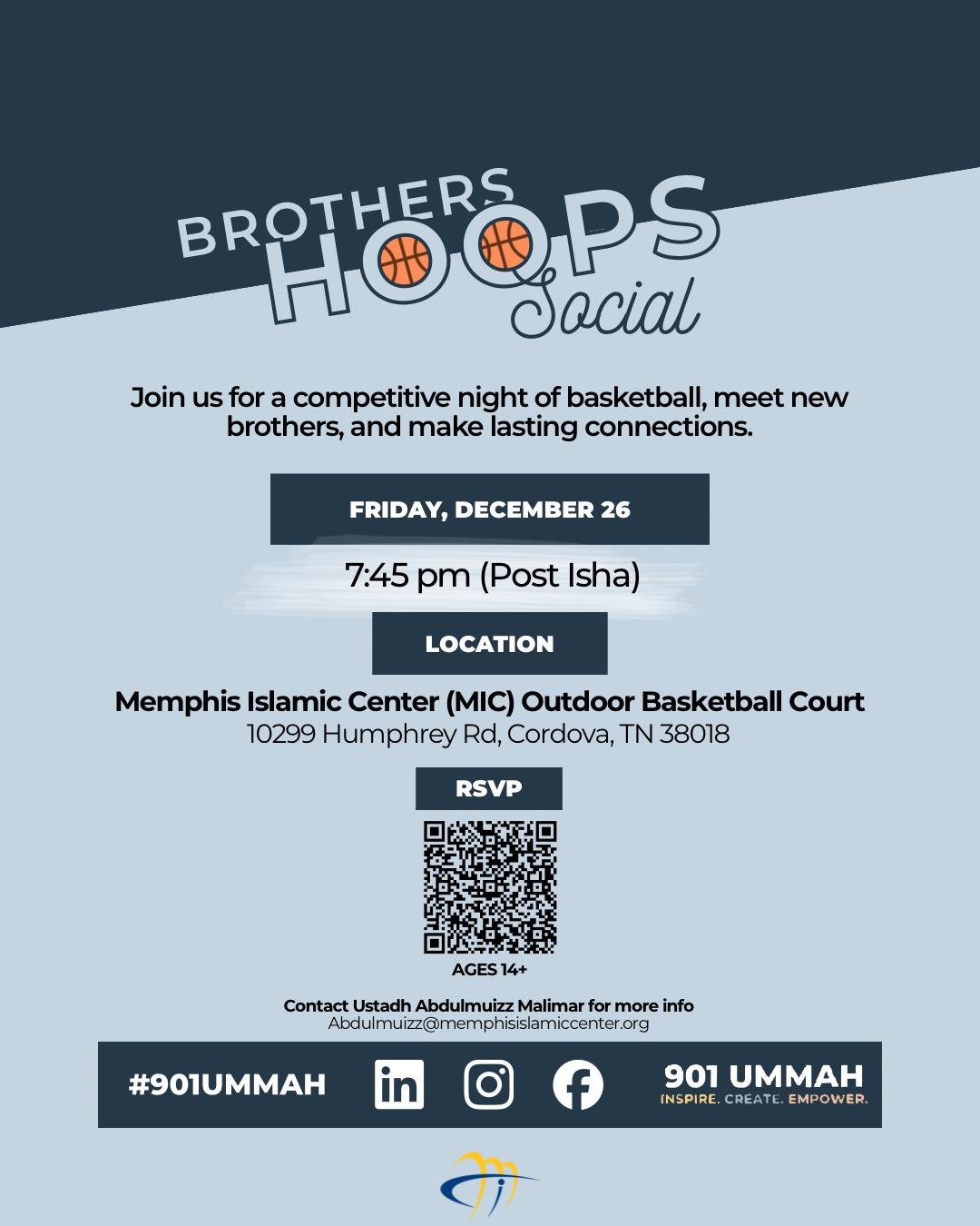 Brothers hoop social