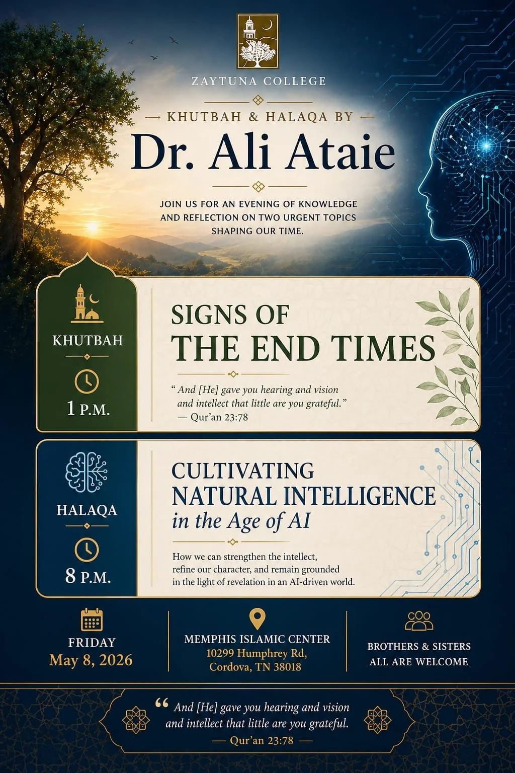 Weekend with Dr. Ali Ataie