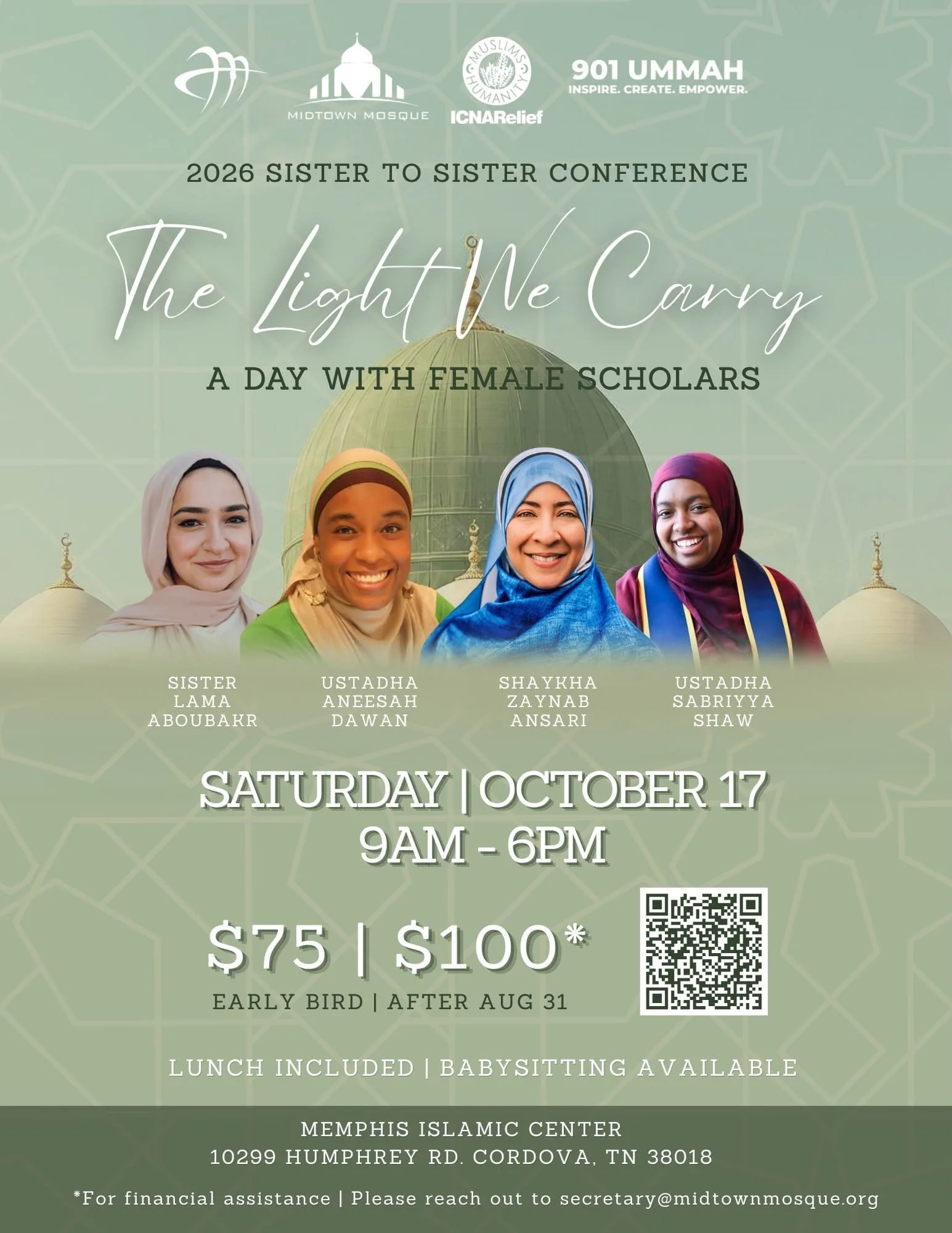 The Light We Carry: Sister To Sister Conference