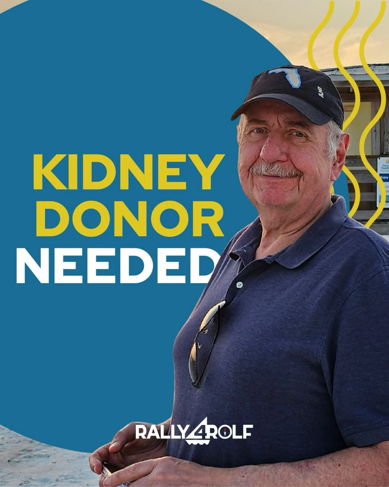Rolf is a husband, father, sailor, and Mets fan. He has polycystic kidney disease and needs a living kidney donor to keep doing what he loves most-sailing with his family. Are you a match? 

#KidneyDonation #Donatelife #LivingDonor #PolycysticKidneyD