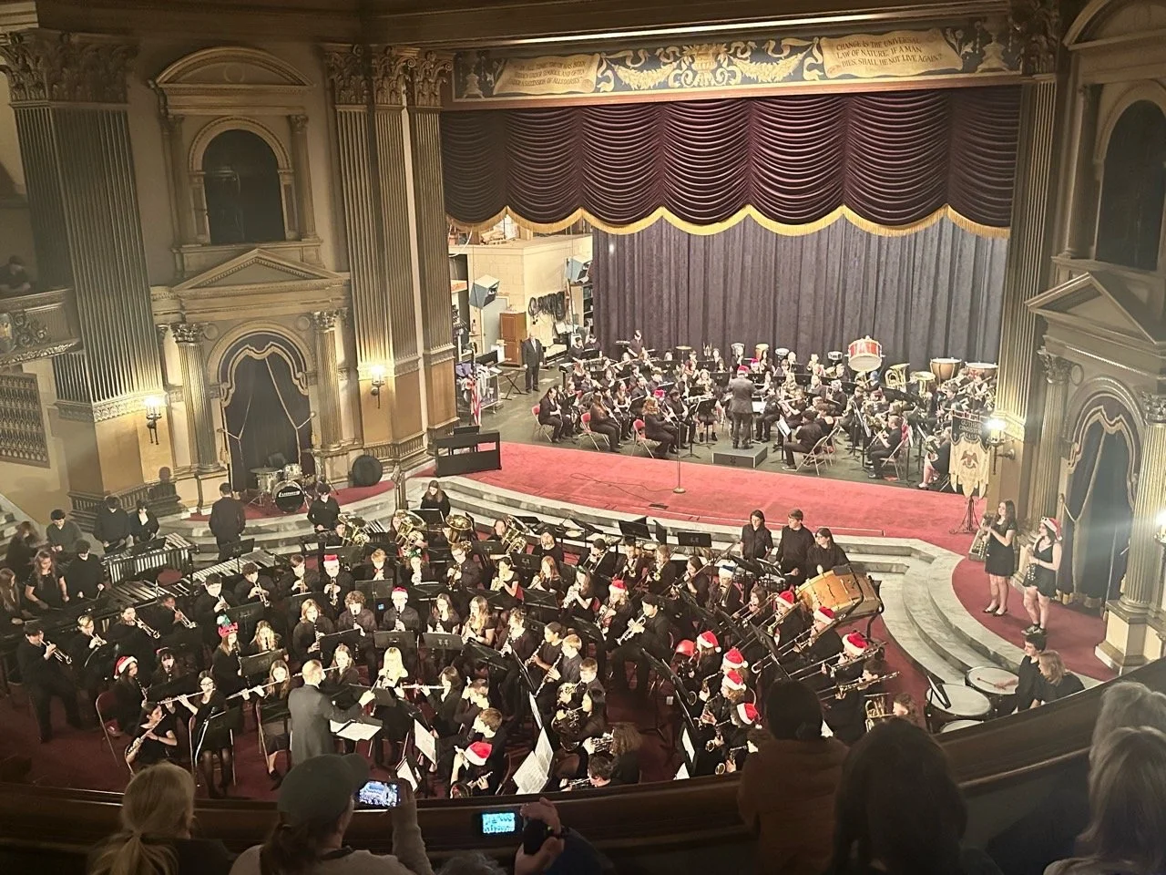 Upcoming  Band and Choir Christmas Concerts