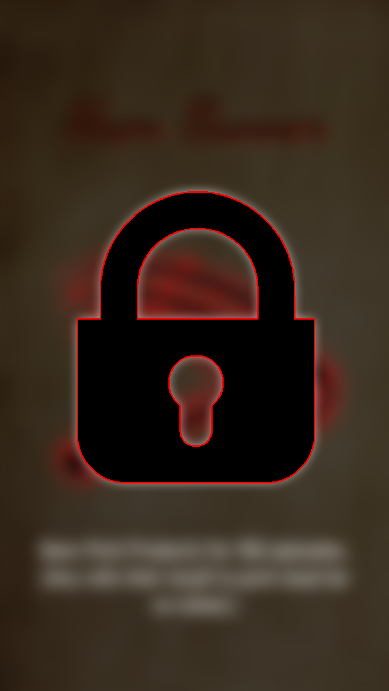 Locked!