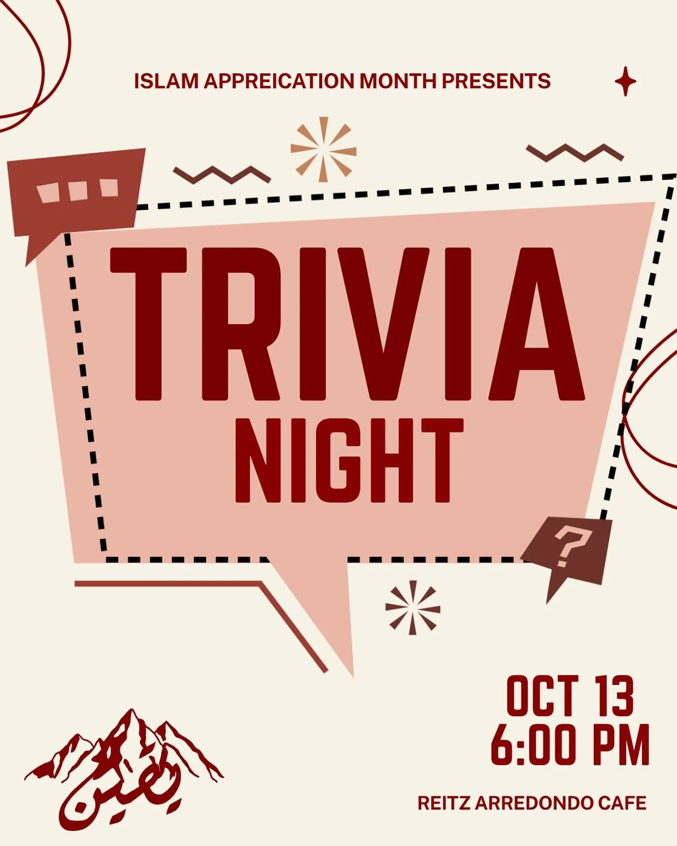 Who’s ready to brush up on some triviaβοΈπ Trivia Night is back and better than ever, featuring THREE different rounds with Kahoot and MORE π PLUS winners for the first round will be getting PRIZES, so be sure to pull up this Monday for an exc