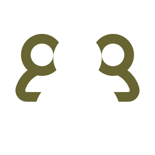 Icon of three people, with one in front and two behind, representing a group or community.